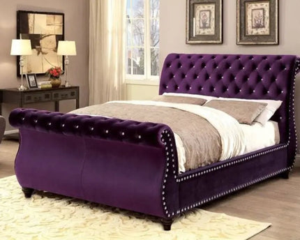 The serenity scroll sleigh bed - Rsb furniture ltdThe serenity scroll sleigh bed
