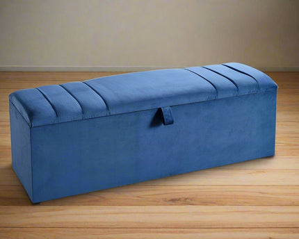 Velvet Vault ottoman box - Rsb furniture ltdVelvet Vault ottoman box