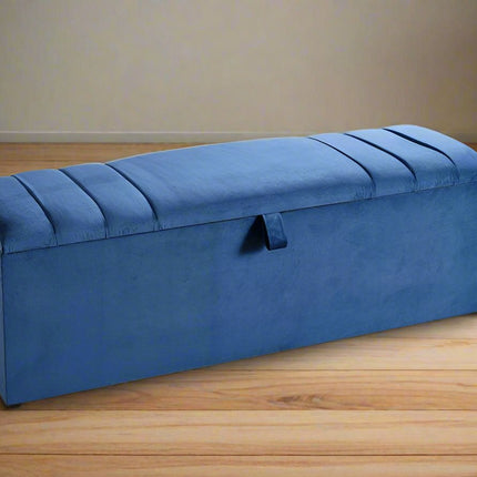 Velvet Vault ottoman box - Rsb furniture ltdVelvet Vault ottoman box