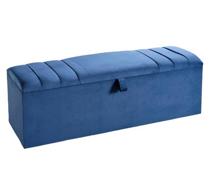Velvet Vault ottoman box - Rsb furniture ltdVelvet Vault ottoman box