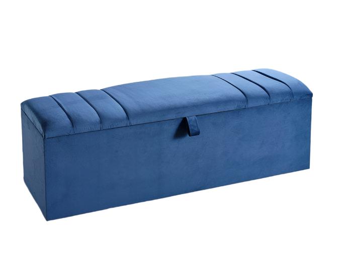 Velvet Vault ottoman box.