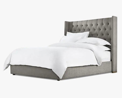 Werner Luxury Wingback Bed - Rsb furniture ltdWerner Luxury Wingback Bed