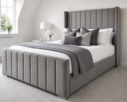 Divan Ottoman Storage Bed - The Amor Wingback