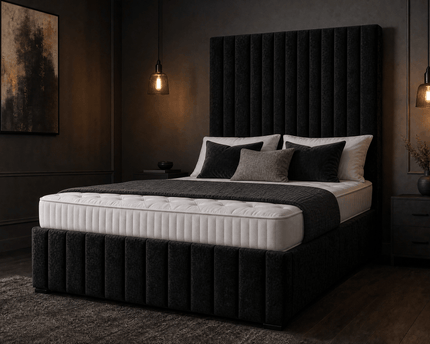 Divan Ottoman Bed With A Sleek Panel Design - Rsb furnitureDivan Ottoman Bed With A Sleek Panel Design