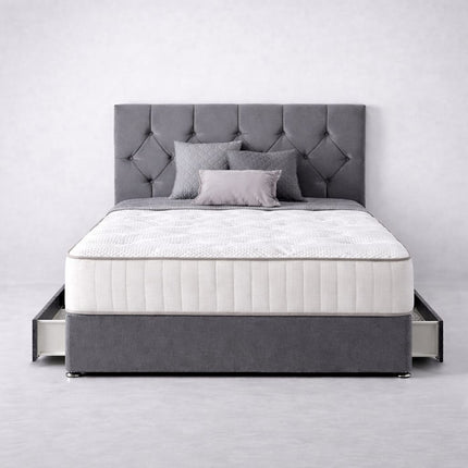 Plush Paradise 4ft small double divan - Rsb furniture ltdPlush Paradise 4ft small double divan
