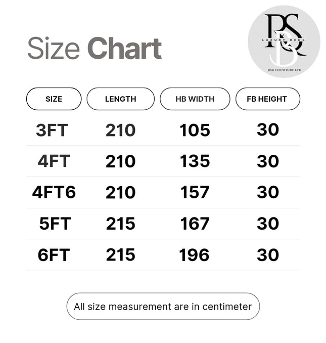 The Harmony wingback bed - Rsb furniture ltdThe Harmony wingback bed