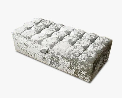 Flavio button Ottoman Blanket Box - Rsb furniture ltdFlavio button Ottoman Blanket Box
