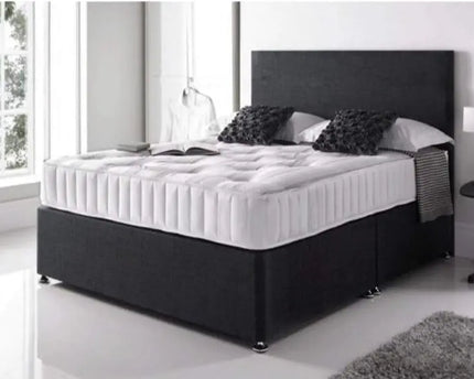 Canvas Divan Bed With Drawers - Rsb furniture ltd